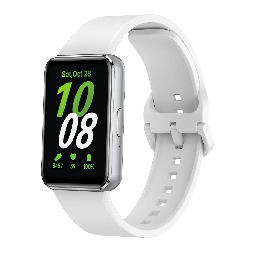 Silicone Strap For Samsung Galaxy Fit 3 Watch Bracelet Replacement Sport Watchband For Samsung Galaxy Fit3 Band Accessories