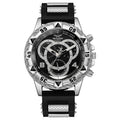 Men’s Watch Fashion Silicone Band Analog Quartz Wrist Watch Man Sports Watches