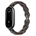 Rubber Strap for Xiaomi Mi Band 9 Stainless Steel Buckle Bracelet for Miband 8 NFC Fashion Lady Style Replacement Silicone Band