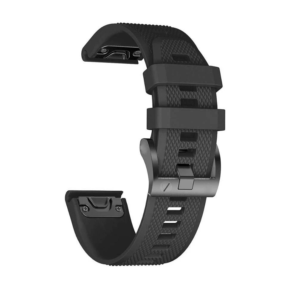 26mm 22mm Watch Strap Bracelet For Garmin Fenix 7X 7 6X 6 Pro 5X Plus 3HR 955 945 Wristband Epix Gen 2 MK2i Tactix Silicone Band