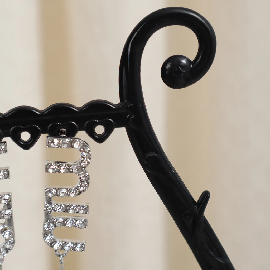 1PC - Creative Wine Cup Necklace Jewelry Display Shelf