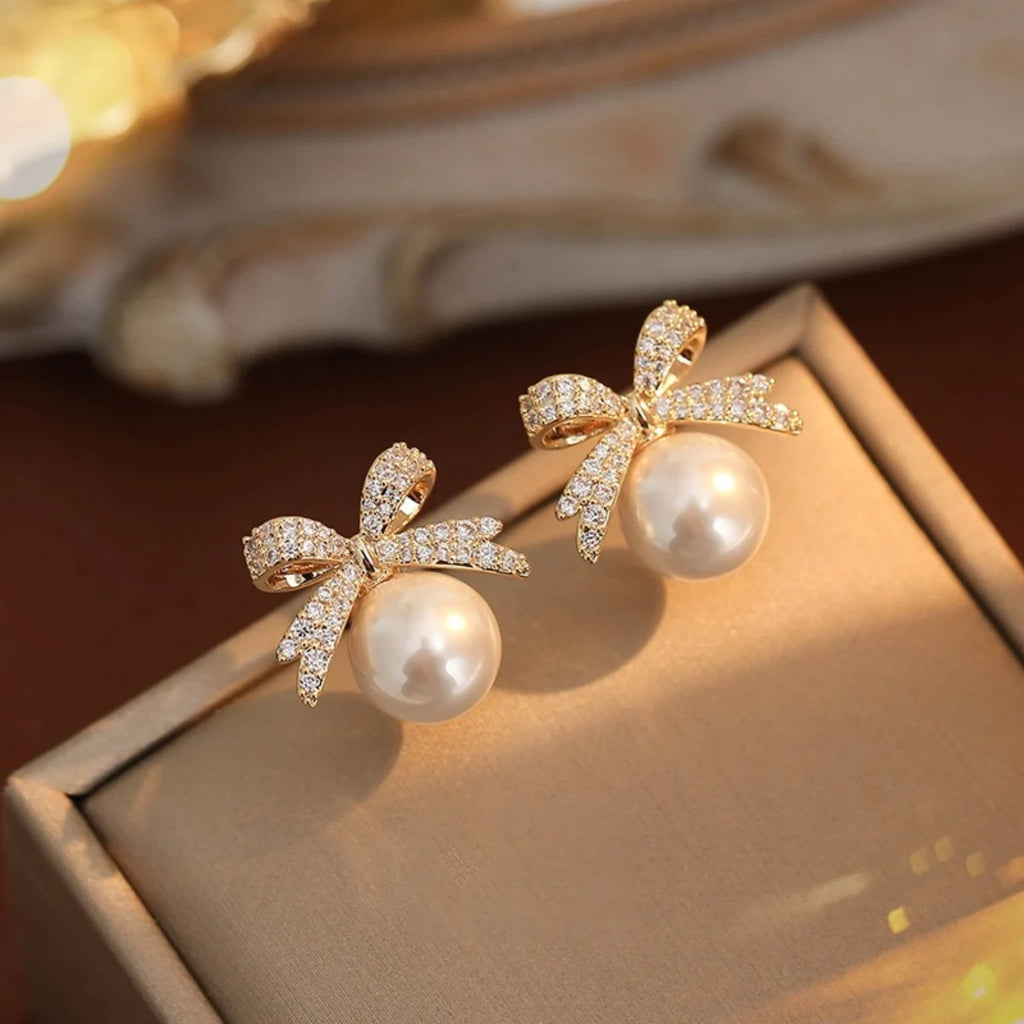 2 Pieces Of Women's Trendy Cross Studded Diamond Earrings For Outdoor Travel, Carnival, Party, Holiday Dressing Gifts -6511