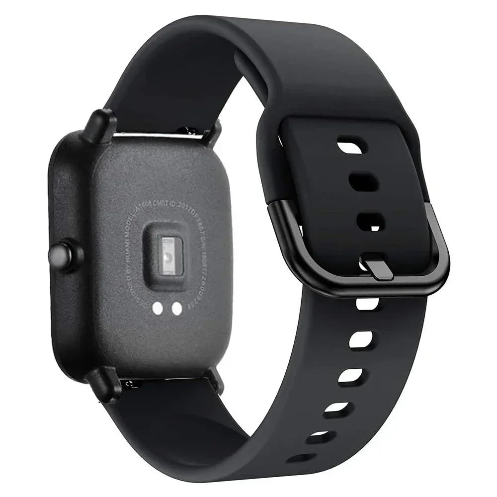 Silicone Strap For Amazfit GTS 4/2e/3/2 GTS2 Mini/GTR 4/3/Pro/2/2e Sport Bracelet Huawei watch Gt 5-4-2e-3-3 pro 20mm 22mm Bands