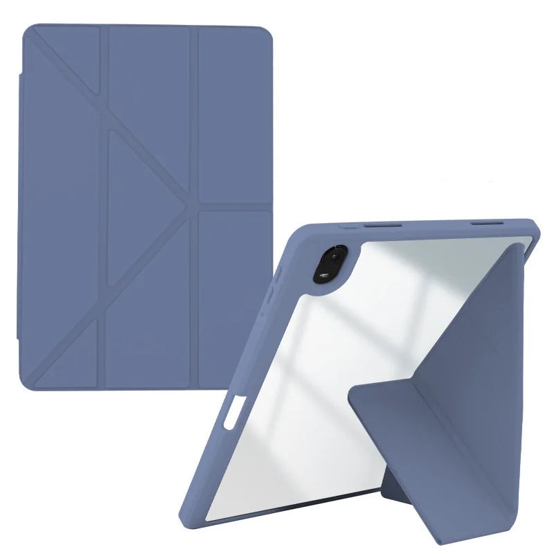 Multi-fold Smart Cover For Samsung Tab A11 A9 Plus 11 Case Galaxy Tab S10 S9 S7 FE S8 Plus 10.9 11 13.1 12.4  S6 lite 10.4 Funda