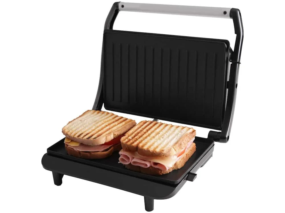 Britânia Press BGR27I 2-in-1 Sandwich Maker/Grill, Silver, 850W - 110V