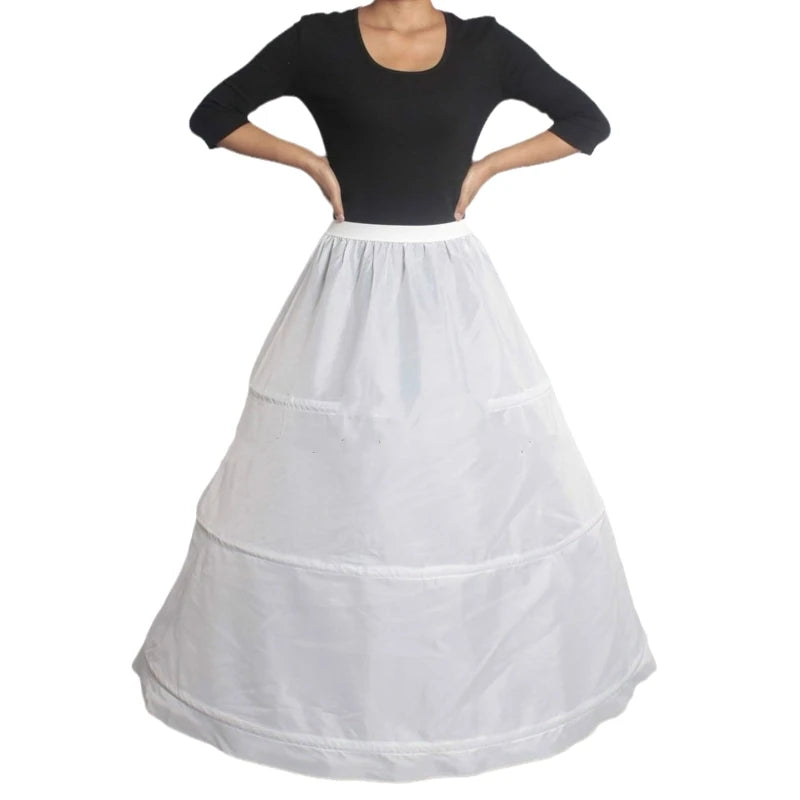 Petticoat Crinoline Slips Hoop Skirt Vintage Underskirt for Gown Dress
