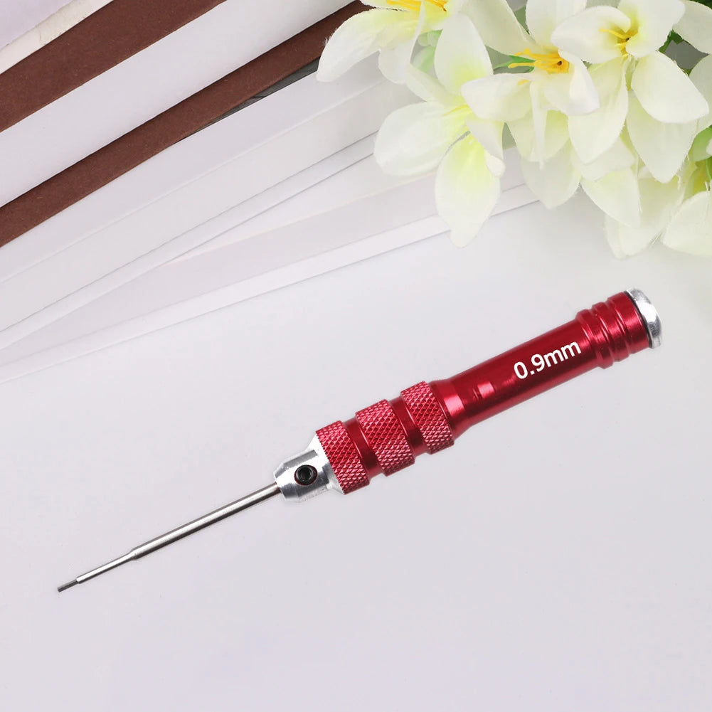 HSS Red Handle Hex Screwdriver Tool Set for RC Helicopter Repair Tools