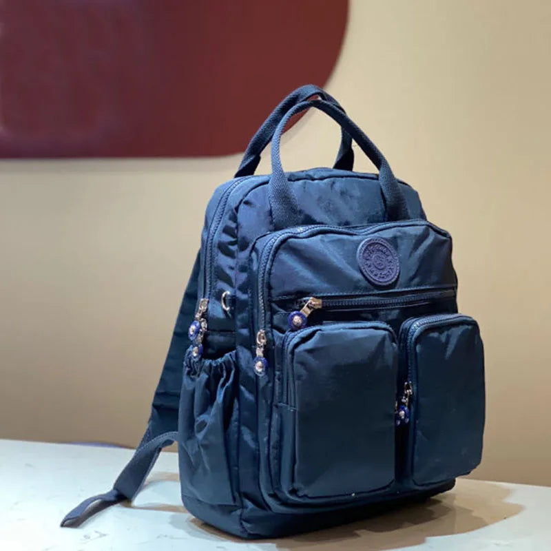 Korean Style Casual Backpack Women Lightweight Mini Backpack for Daily Commute Travel, Cute School Bag