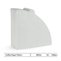 10-100 PCS Coffee Filter Paper V-Shaped Wood Pulp Cone Filter Pour Over 2-4 Cups Natural Drip Coffee Paper Filters Accessories