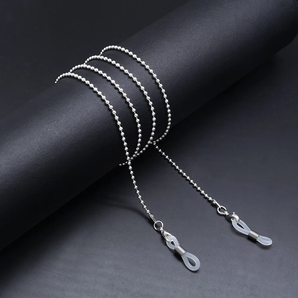 Fashion Reading Glasses Chain for Women Metal Sunglasses Cords Eyeglass Lanyard Hold Straps Eyewear Retainer