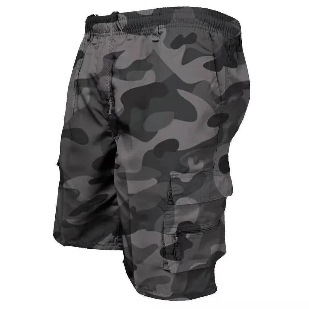 Men's Cargo Shorts Big Pocket Short trousers summer Male Camouflage Shorts Fashion Casual Sport Slacks Cargo jogging Short Pants