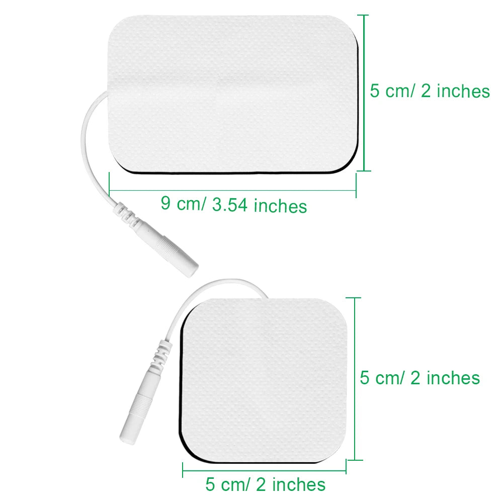 10/20/50/100PCS TENS Non-woven Electrode Pads For Acupuncture Massager Electrodes Patch Pulse EMS Muscle Stimulator Sticker