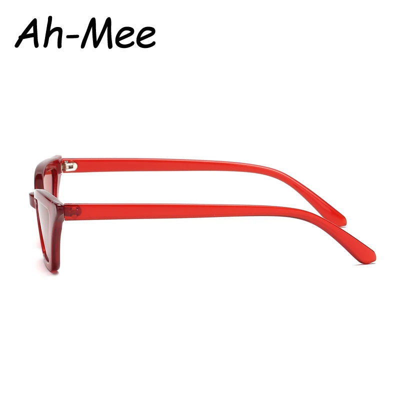Protective Glasses Cat Eye Sunglasses Women Narrow Frame Design Sun Glasses Multi Color Frames Shades Ladies Sunglass UV400