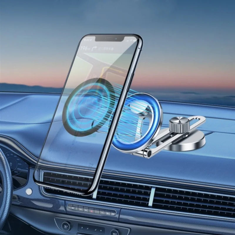 1/2/6Pcs for Magsafe Magnetic Metal Ring for Phone Universal Metal Sticker Support Wireless Charger Plate Sheet Magnet Car Holde
