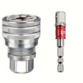 Universal Adjustable Socket Wrench, Suitable for Standard Metric 10-19mm, 3/8-Inch -3/4-Inch Ratchet Wrench