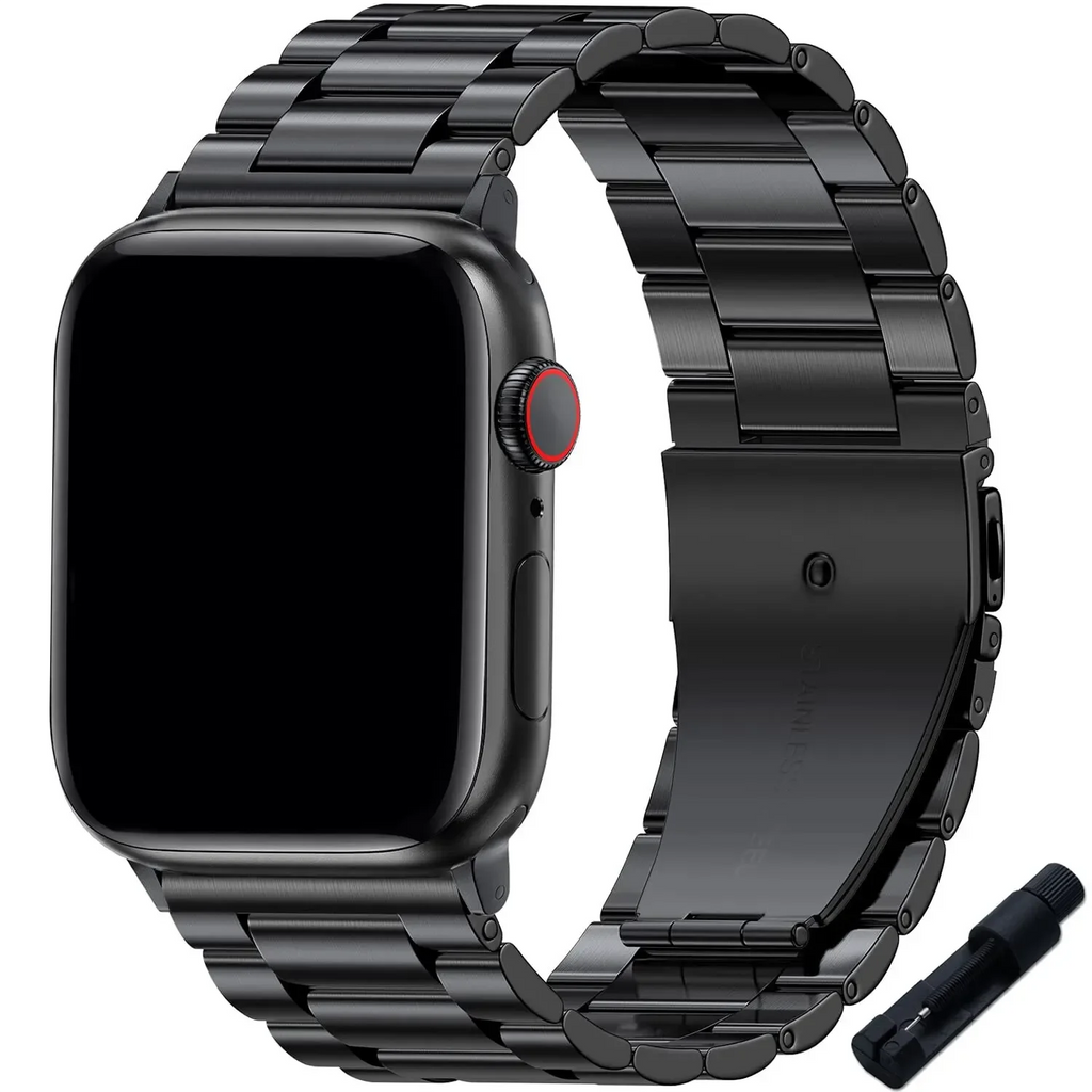Stainless Steel Strap For Apple Watch Band 45mm Ultra 49mm 41mm 40mm 44mm Watch Strap Metal Bracelet For Iwatch Series 9 8 7 6 5