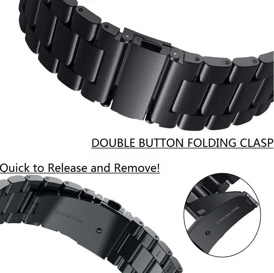 Watchband For Xiaomi Redmi Watch 5 Active Lite Bracelet Metal Strap Correa Stainless Steel Replacement 22mm Band straps accesori