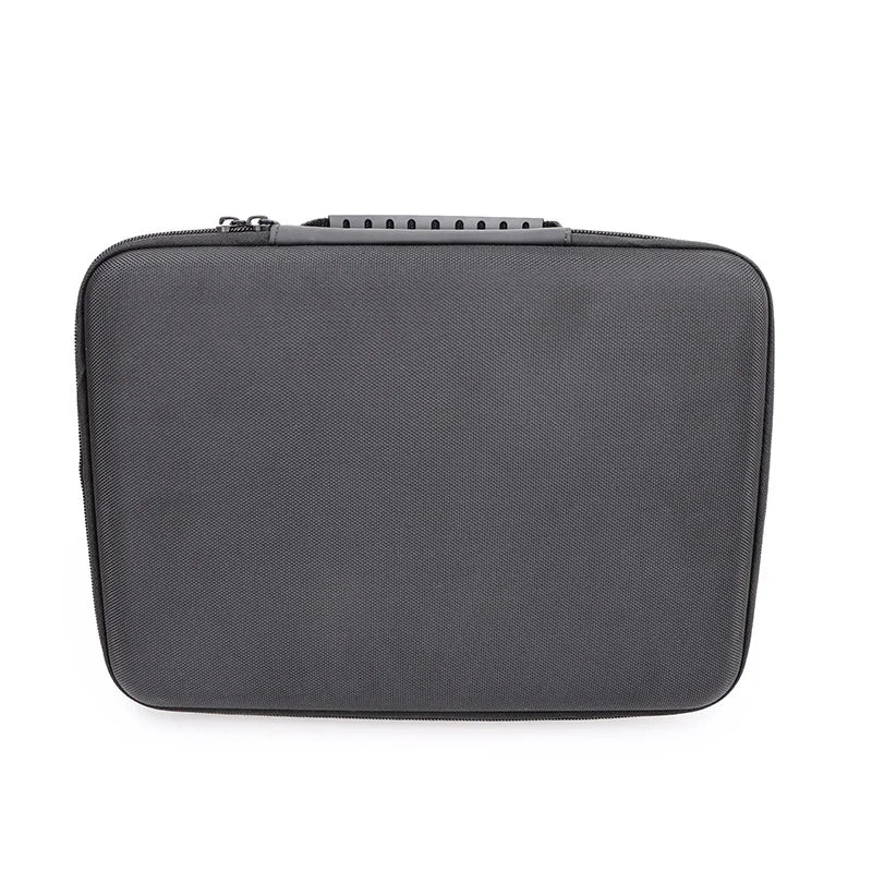 Hard-Shell 15 Slots Watch Storage Organizer Case, Watch Carry Box Fit Large And Small Watches, With Soft Foam Pillow