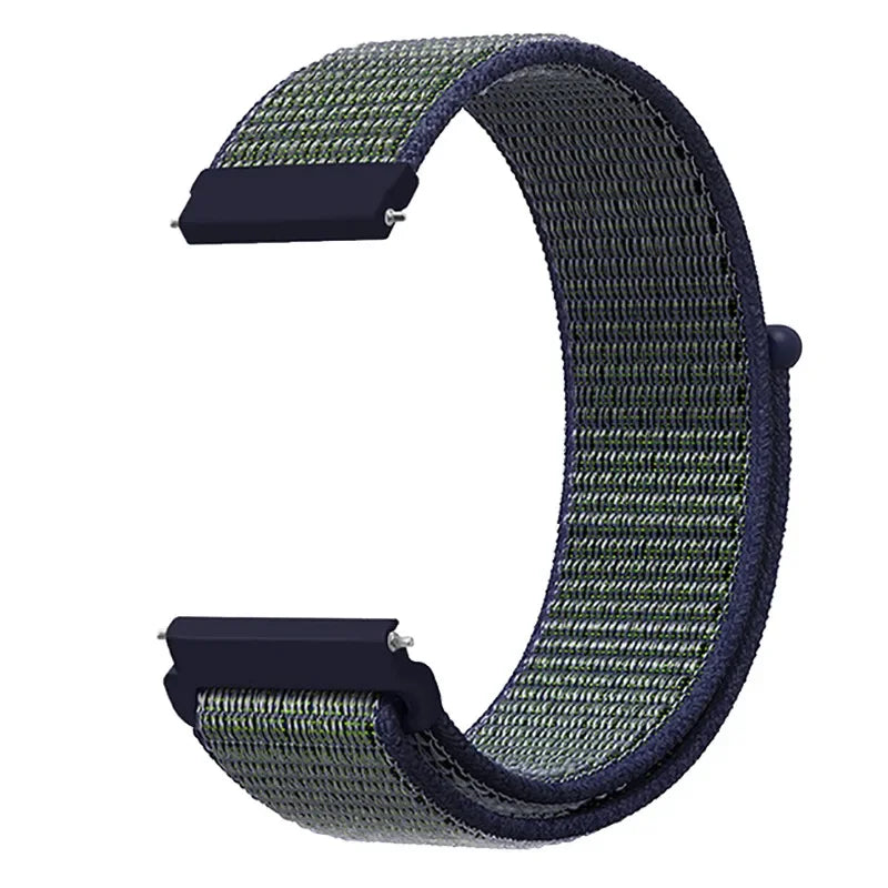 Nylon Loop For Garmin Forerunner 965 255 265 745 Bracelet For Garmin Vivoactive 6 5 4 3/Venu 2 3/Active/Chronos 22mm 20mm Strap