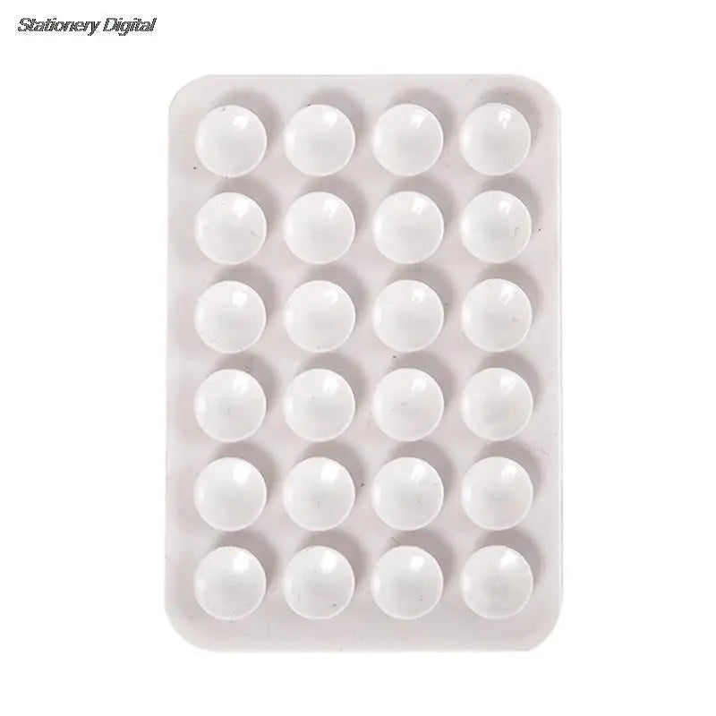 Single Side Silicone Suction Pad For Phone Sticky Gel Mat Anti-Slip Gripper Pad Universal Fixate Adhesive Reusable Holder