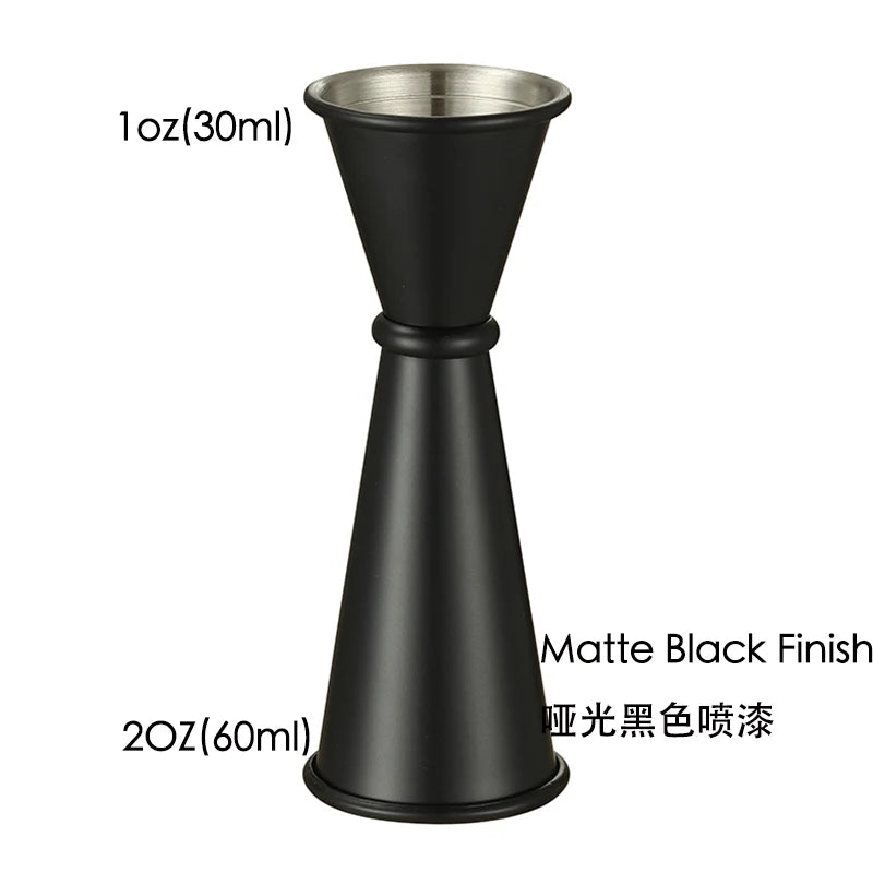 Double Jigger for Bartending, Cocktail Jigger 2 oz 1 oz | Cocktail Measuring Cup Japanese Jigger Shot Measure Jiggers