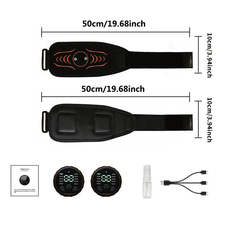 Smart Muscle Stimulator Arm Trainer Muscle Toner Arm Shaping Slimming Massager Home Gym Fitness Equiment  USB Recharge