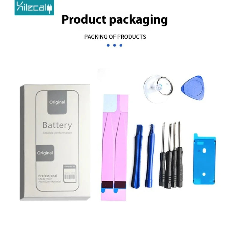 Xilecaly Battery For iPhone 14 Pro Max 11 Pro 12 13 Mini Pro Max Original Real High Capacity Replacement Bateria Warranty 1 Year