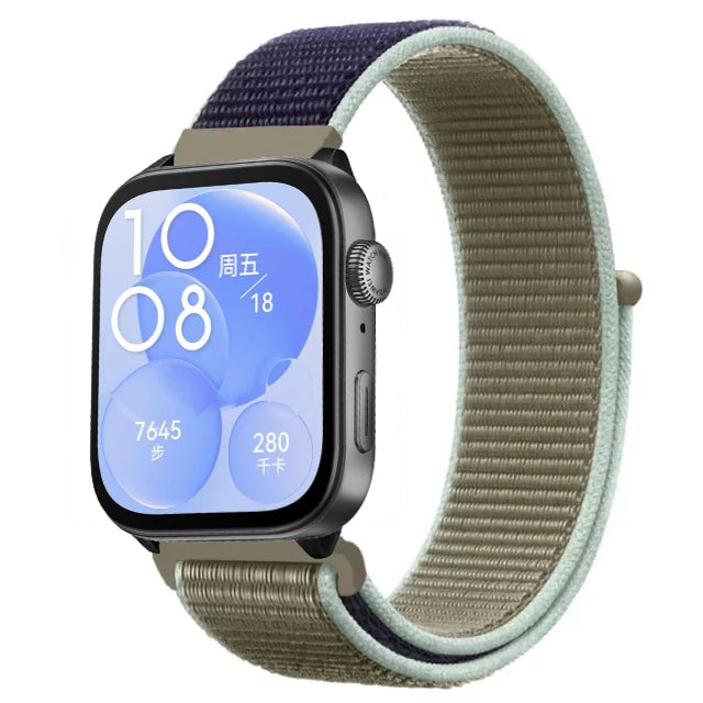 Nylon Loop Strap For Huawei Watch Fit 5/4/3 Sport Breathable Replacement Bracelet Wristband Huawei Watch Fit 4 5 Pro Accessories