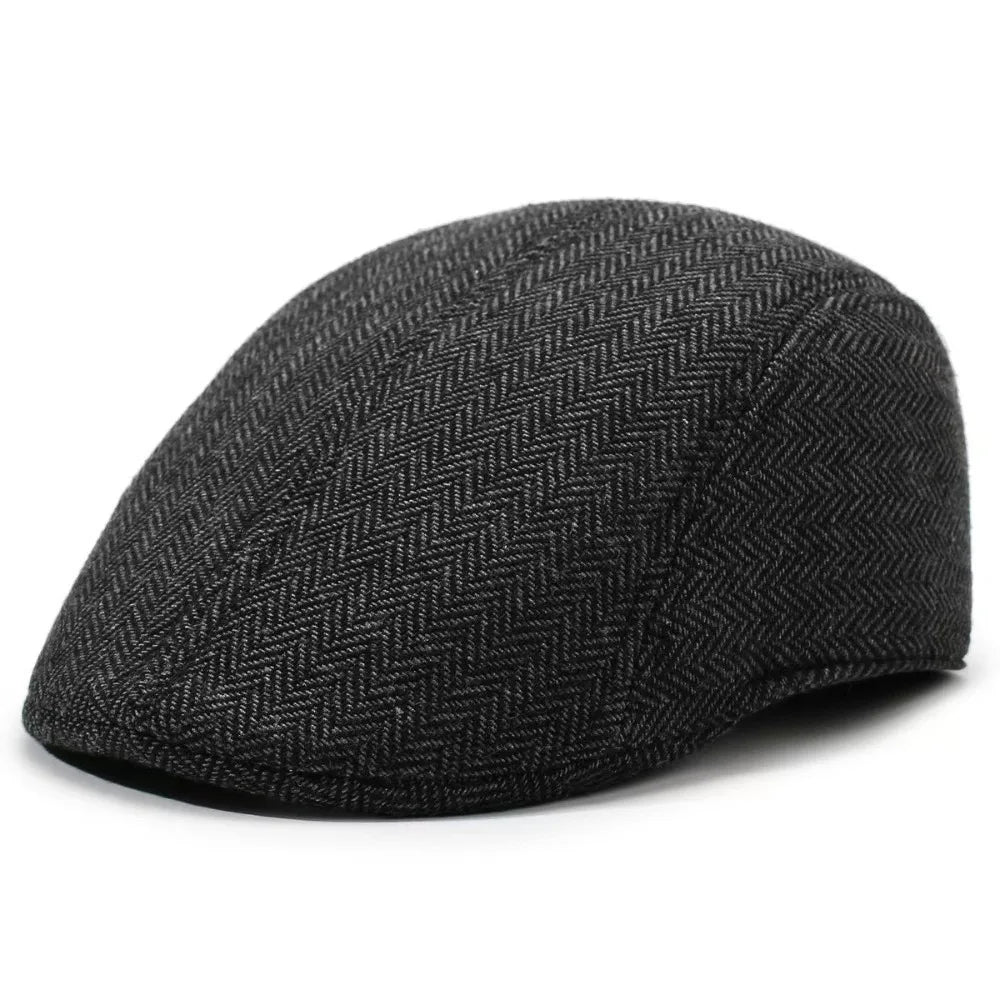 New Soft Men Berets Casual Anti-UV Newspaper Hat Dad Hat Men