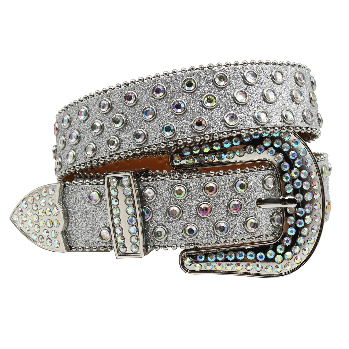 Hot Rhinestone Belts Studded Skull Lether Belts for Women Luxury Designer Brand Strap For Jeans Suppliers White Black