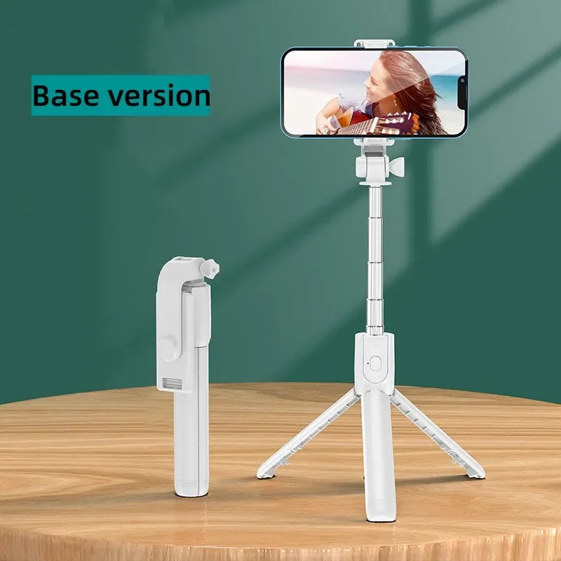 Retractable Wireless Live Broadcast Stand Mobile Phone Live Holder Smartphone Dimmable With Selfie Stick LED Fill Light Video