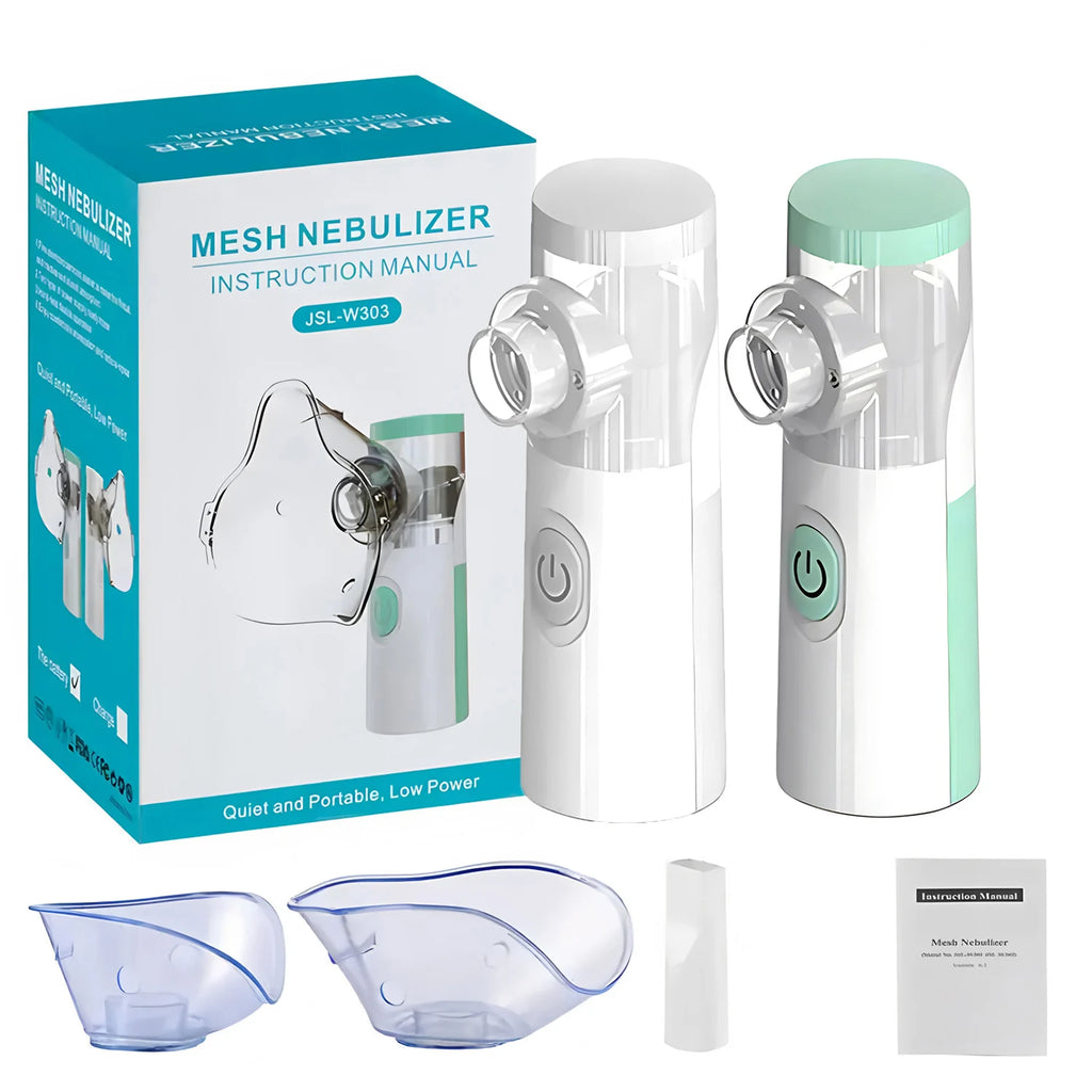 Silent Nebulizer Mini Portable Medical Ultrasound Inhaler Breathing Runny Nose Mobile Steam Device