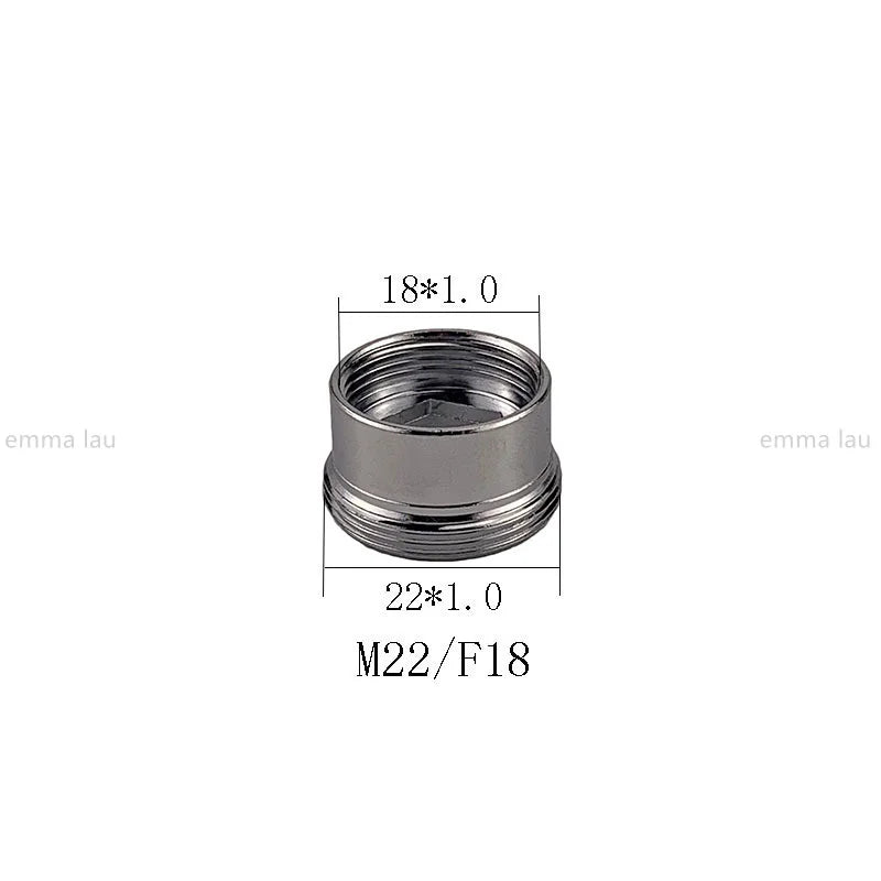 16 17 18 20 21 22 23 24 25 30mm Turn 22 Faucet Aerator Adapter Water Purifier Fittings Brass Kitchen Faucet Plumbing Accessories