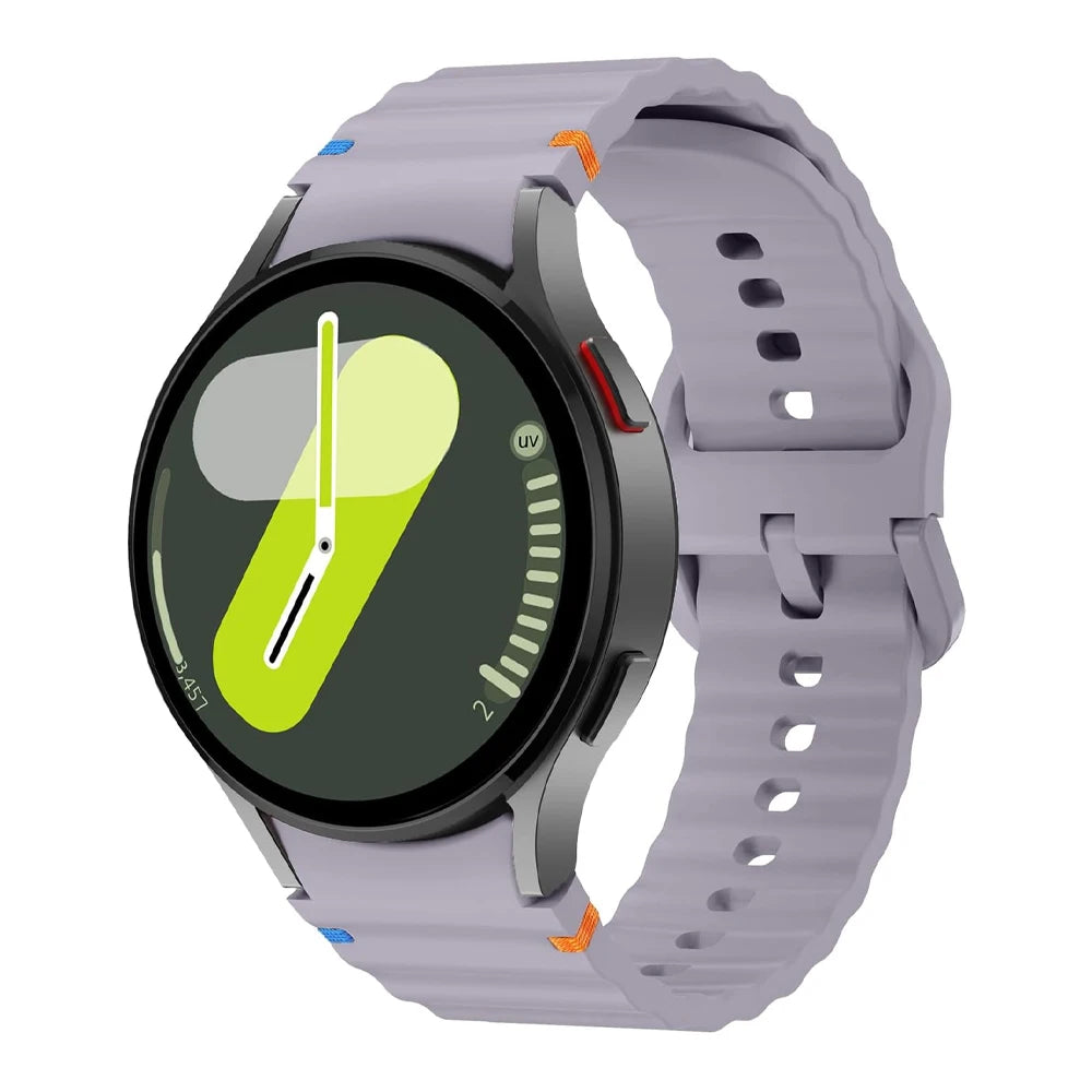 Original Sport Straps for Samsung Galaxy watch 4/5 Pro/6/7/6 classic 44mm 40mm 45 Silicone bracelet correa Galaxy watch 7 Band