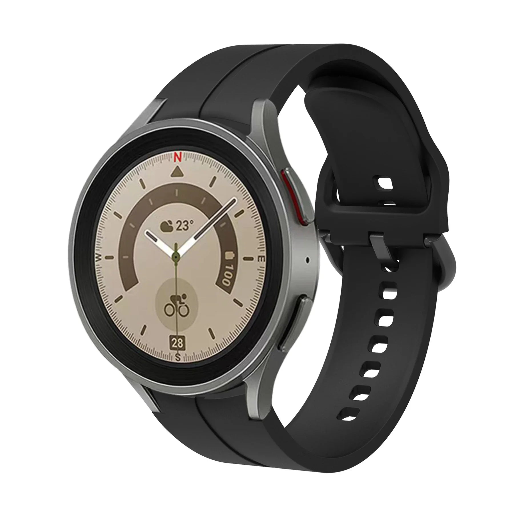 No Gap Silicone Strap For Samsung Galaxy Watch 6/4 Classic 47mm/43mm 5 Pro 45mm Bracelet Band For Galaxy Watch 7/6/5/4 40mm 42mm