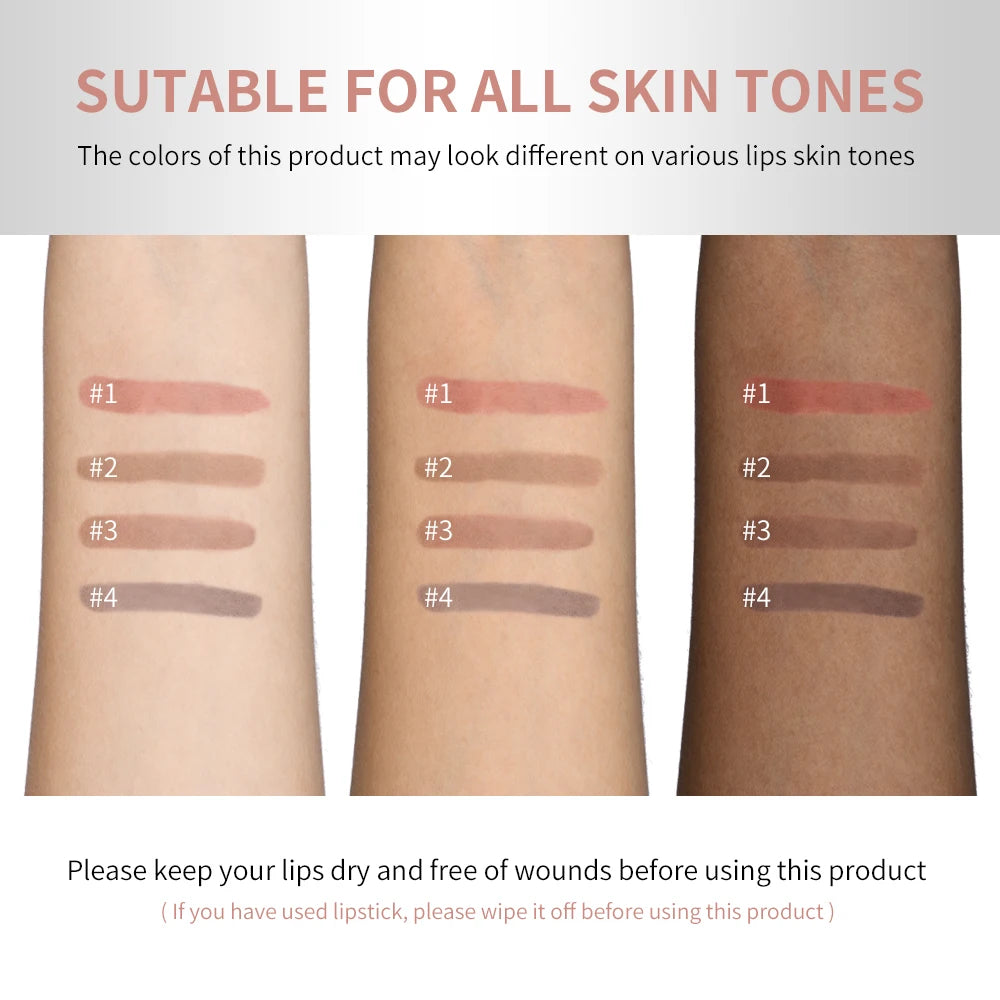 Peel Off Lip Stain Magic Lips Tattoo Long Lasting Waterproof Smudge Proof Transfer Proof Cosmetic Matte Lip Liner Pencil