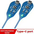 Type-C Powered High Precision Mainboard Coil Testing Tool Fast Inductance Fault Detection Diagnosis Mini Inductor Tester