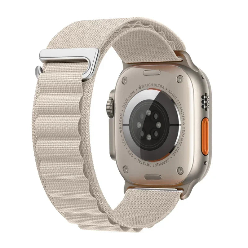 Alpine Loop Strap For Apple Watch Ultra 3 Band 49mm 11 10 9 8 7 46mm 42mm 45mm 41mm Nylon Sport Bracelet iWatch 6 5 SE 44mm Belt