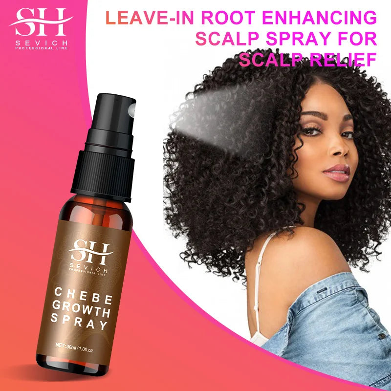 10ml Chebe Spray Fast Hair Growth Oil Hair Loss Treatment Traction Alopecia Spray Repair Damage Anti Hair Break Hair Care Spray