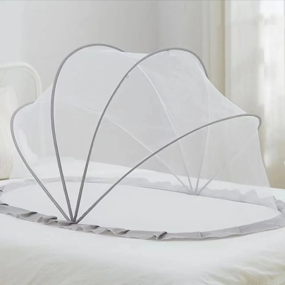 New Foldable Bed Mosquito Net Baby Accessories Undecided Baby Canopy Yurt Plastics Sunshade Mosquito Cover