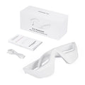 Foreverlily Eye Massager Relieves Eye Fatigue Eyes Massage Glasses Eye Fatigue Relief Massager Under-Eye Glasses Massager