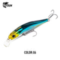 Artist FR Silence Sinking Minnow Fishing Lures 80mm 105mm Jerkbaits Good Action Wobblers High Quality Hard Baits Sea Bass