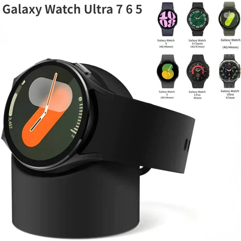 Best-Selling Desktop Ornaments Silicone Watch Charging Stand 8/7 40/44mm Super 47mm Charging Stand Storage Stand Watch 6/8 Class