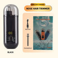 Rechargeable Nose Hair Trimmer and Facial Hair Remover for Men Nose Hair Shaver for Nasal Clearance - Portable Grooming Tool For