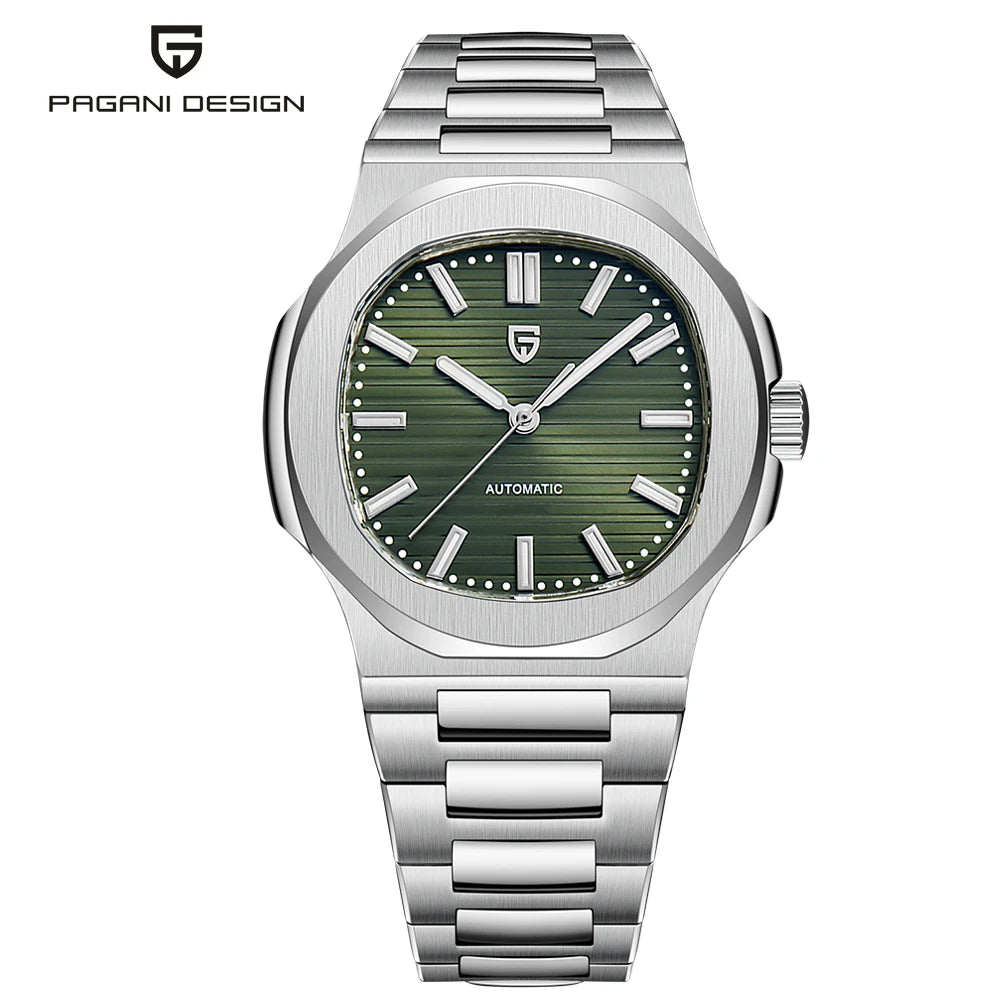 New Men's Watches PAGANI DESIGN Luxury Rose Gold Automatic Watch For Men Mechanical Wristwatch Waterproof AR Sapphire Clock 2026 EU Local Shipping