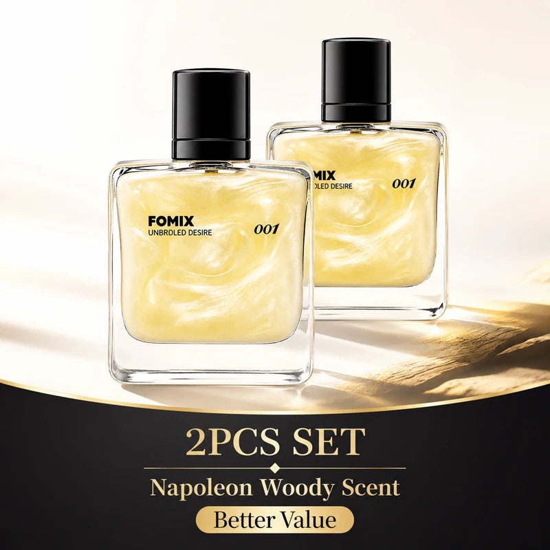 FOMIX 001 Napoleon Men’s Woody Perfume Long Lasting Citrus Aromatic Cologne Sweet Orange Lemon Jasmine Musk Coconut Woody Scent Eau De Parfum Spray Daily Office Date Travel Party Luxury Men Fragrance Gift for Him