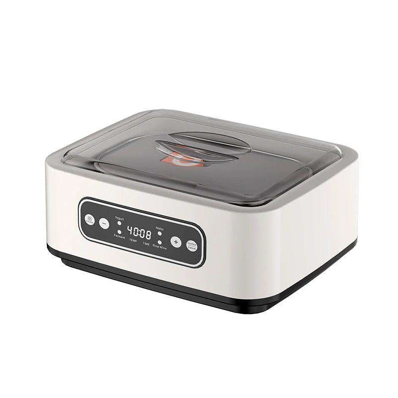 HOMEFISH 1.6L Multi-functional Automatic Yogurt Maker Adjustable Temperature Time Ice Cream Pudding Machine 220V