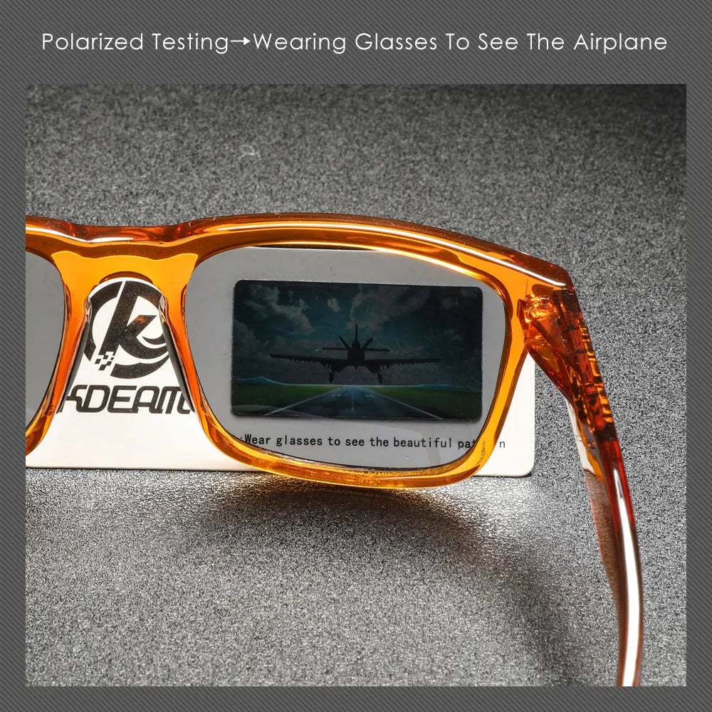 KDEAM Living Sport Men's Fishing Sunglasses Polarized / Anti Blue Light Glasses Photochromic Sunglasses Women With Packaging