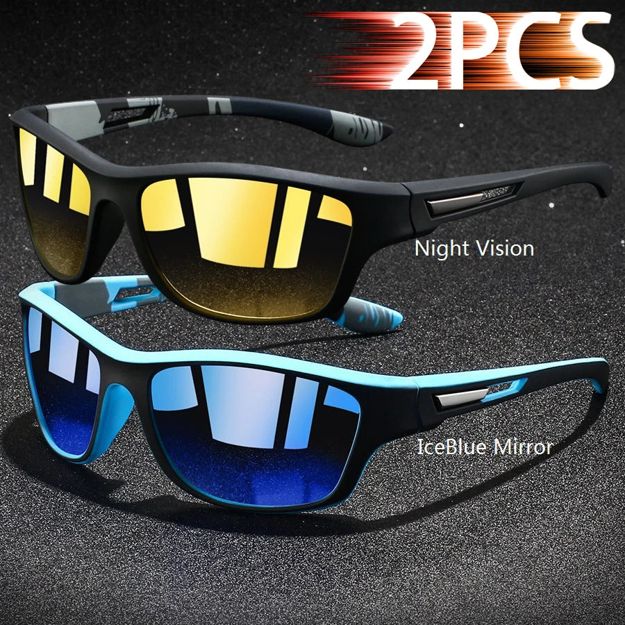 Fashion Sports Sunglasses With Chain Men Women Brand Designer Retro Sun Glasses Cycling Climbing Fishing Eyewear