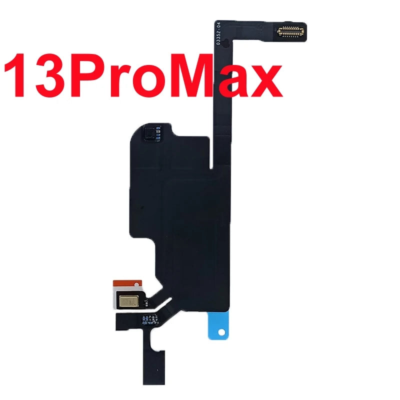 1pcs Earpiece Sensor For iphone 13 14 Pro Max 15 16 Plus Mini Proximity Mic No Ear Speaker Microphone Replacement Part